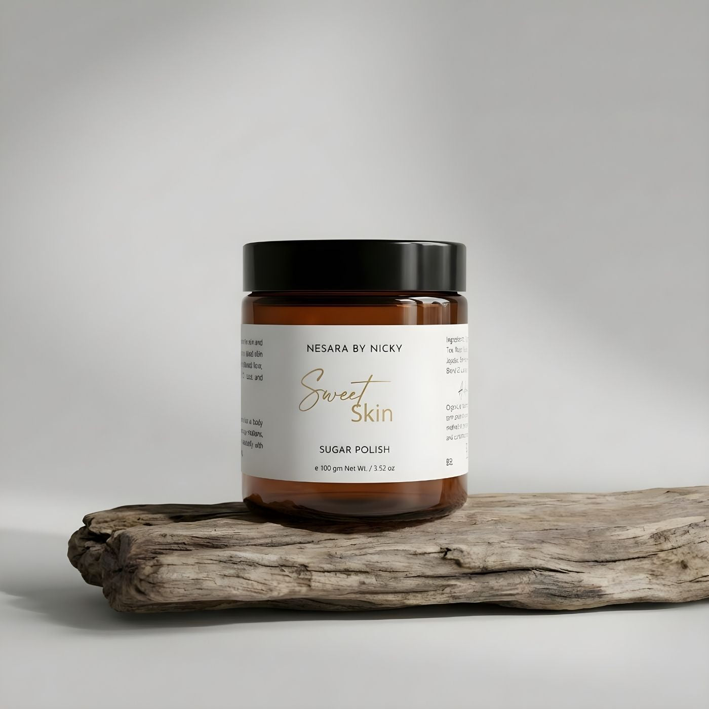 Organic Sugar Body Polish | Natural Exfoliator | Nesara by Nicky