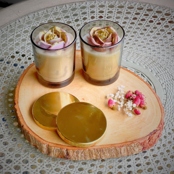 Gratitude Intention Candle ~ Handcrafted for Reflection & Presence