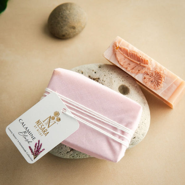 Calamine Blush ~ Cold Process Artisan Soap